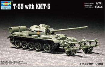 Trumpeter 1:72 - T-55 with Mine Roller