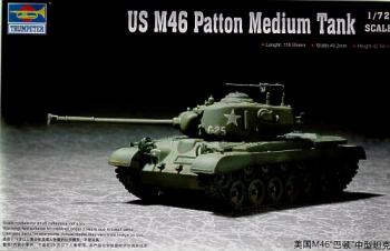 Trumpeter 1:72 - M46 Patton Medium Tank