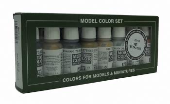 AV Vallejo Model Color Set - Metallics (x8)