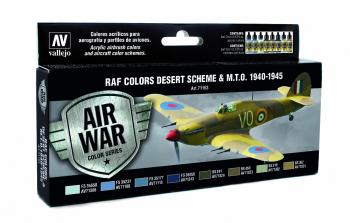 Model Air Set - RAF Colours Desert Scheme & M.T.O 1940 - 1945