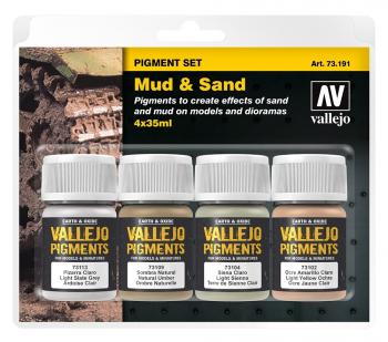 AV Pigments Set Mud & Sand