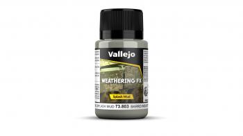 Vallejo Weathering Effects 40ml - Industrial Splash Mud 