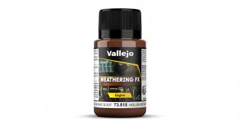 Vallejo Weathering Effects 40ml - Brown Engine Soot 