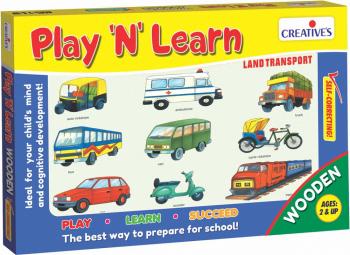 Creative Educational - Play N Learn - Land Transport