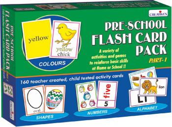 Creative Pre-School - Pre School Flash Card Pack -1
