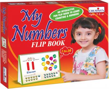 Creative Pre-School - My Numbers Flip Book