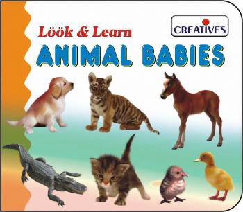 Creative Books - Look & Learn Board Book - Baby Animals