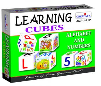 Creative Pre-School - Learning Cubes Alphabet & Number