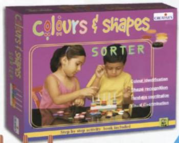 Creative Pre-School - Colour & Shapes Sorter