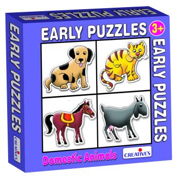 Creative Early Years - Early Puzzles - Domestic Animals