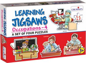 Creative Puzzles - Learning Jigsaws-Occupations-4