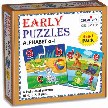 Creative Early Puzzles Step II - Alphabet A to L