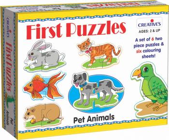 Creative Educational - First Puzzles - Pet Animals