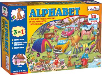 Creative Pre-School - Alphabet- Reading Puzzles