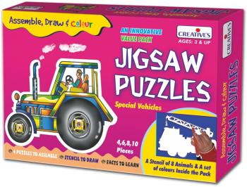 Creative Puzzles - Jigsaw Puzzles- Transport
