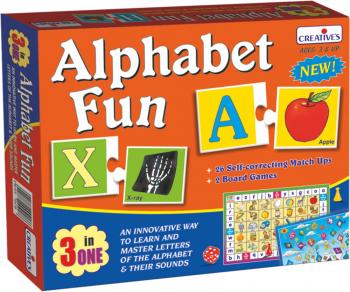 Creative Pre-School - Alphabet Fun -3 in one Game