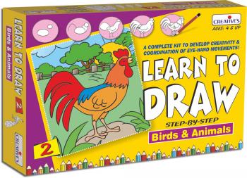 Creative Games - Learn to Draw-Birds & Animals