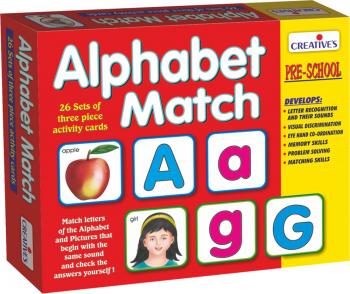 Creative Pre-School - Alphabet Match