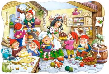 Castorland Jigsaw Premium Maxi 20 Pc - Snow White and the Seven Dwarfs