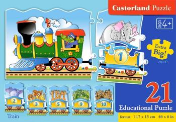 Castorland Jigsaw Premium Educational - Train