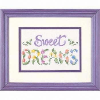 Dimensions Mini Crewel: Flowery Sweet Dreams