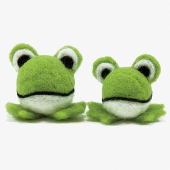 Dimensions Needle Felting: Round & Wooly: Frogs