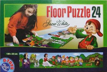 D-Toys - Floor Jigsaw Puzzle 24 - Fairytales (Snow White) (Damaged Box)