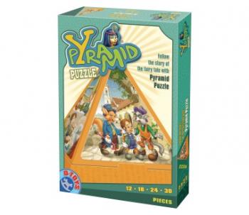 D-Toys - Pyramid Puzzles (12-18-24-30 Pcs) - Fairytales 2