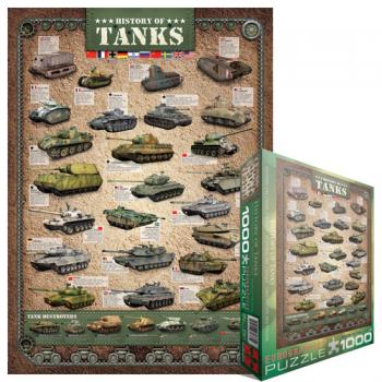 Eurographics Puzzle 1000 Pc - History of Tanks