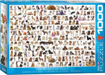 Eurographics Puzzle 1000 Pc - World of Dogs