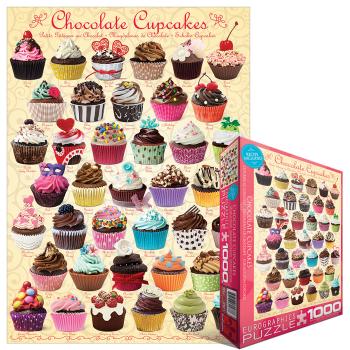 Eurographics Puzzle 1000 Pc - Chocolate Cupcakes ""NEW""