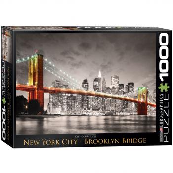 Eurographics Puzzle 1000 Pc - Brooklyn Bridge, New York City