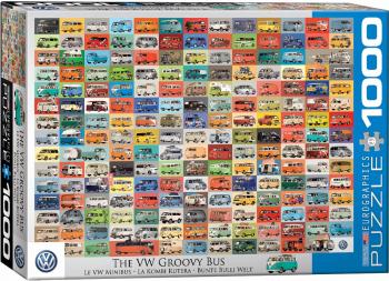Eurographics Puzzle 1000 Pc - Volkswagen Groovy Bus
