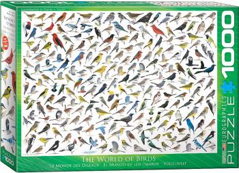 Eurographics Puzzle 1000 Pc - The World of Birds - by David Sibley