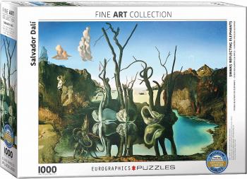 Eurographics Puzzle 1000 Pc - Salvador Dal - Swans Reflecting Elephants