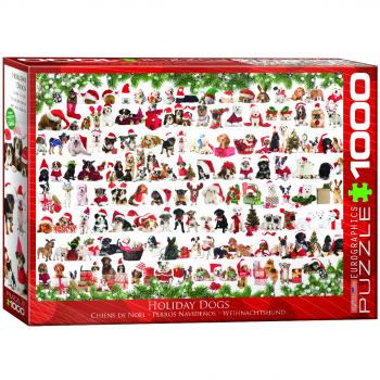 Eurographics Puzzle 1000 Pc - Christmas Puppies