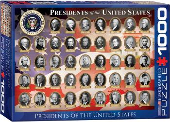 Eurographics Puzzle 1000 Pc - US Presidents