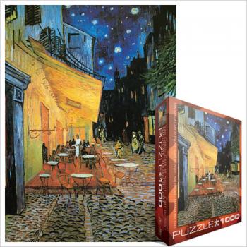 Eurographics Puzzle 1000 Pc - Cafe at Night / Vincent Van Gogh