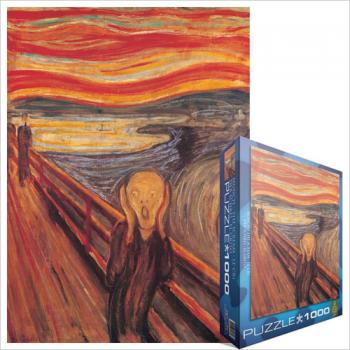 Eurographics Puzzle 1000 Pc - The Scream / Edvard Munch