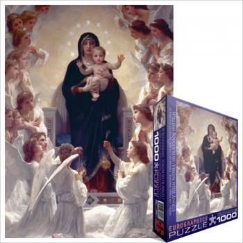 Eurographics Puzzle 1000 Pc - Virgin With Angel s/ Williams Adolphe Bouguereau