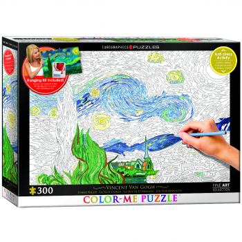 Eurographics Puzzle 300 Pc - Colour-Me - Starry Night
