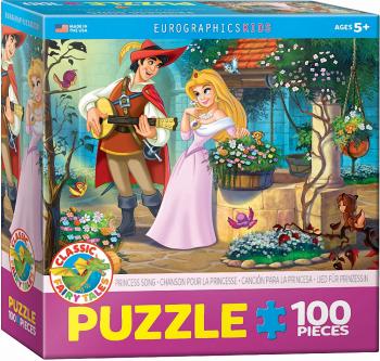 Eurographics Puzzle 100 Pc - Princess 1 (6x6 Box)