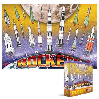 Eurographics Puzzle 100 Pc - Rockets (MO)