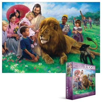 Eurographics Puzzle 1000 Pc - The Lion and the Lamb (8x8 box) (MO)