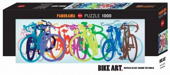 Heye Puzzles - Panorama , 1000 Pc - Colourful Row (NEW FOR 2016)