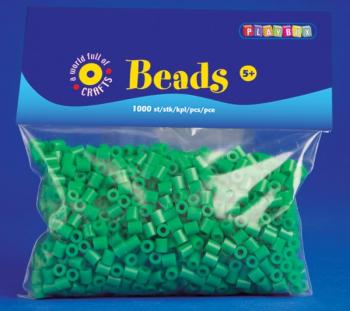 Playbox - 'Iron on' Beads (green) - 1000 pcs - Refill 18