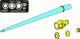 Aber 1:35 Gun Barrels - 88 mm Kwk 43/2 L/71 Tiger B Porsche-Turm, Early Barrel