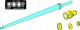 Aber 1:35 Gun Barrels - German 88 mm Pak 43/1 L/71 Barrel for Ferdinand & Elefant