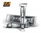 AK Interactive - True Metal Paints - Aluminium