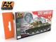 AK Interactive - Acrylic Set for Soviet Camouflages AK Interactive - Acrylic Set for Soviet Camouflages